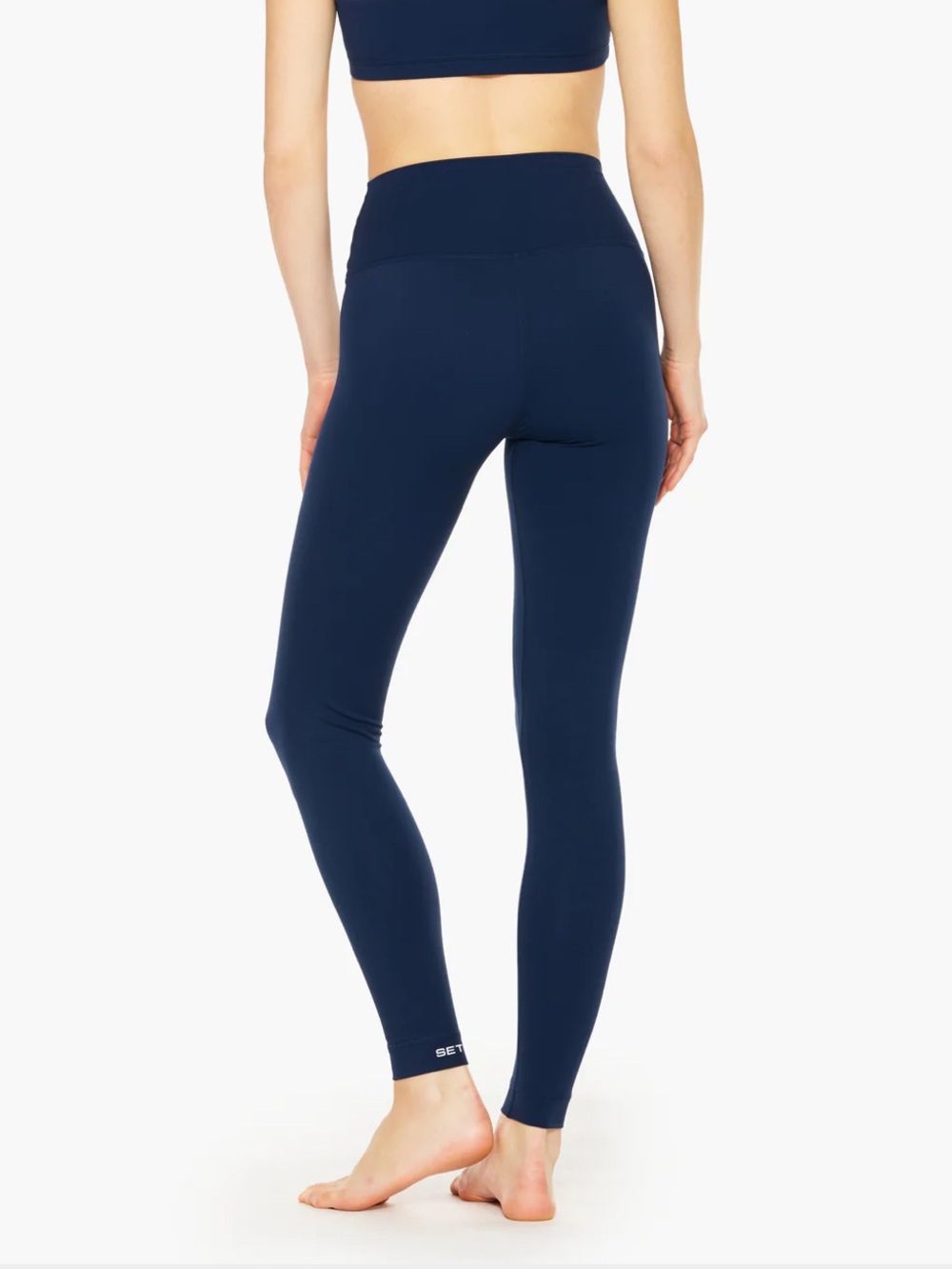 SET Active Navy High-Waist Leggings